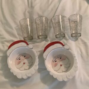 Plastic Christmas dishes for kids